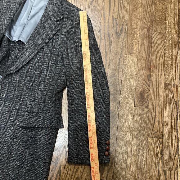 Vintage Men’s Harris Tweed 100% Scottish Wool Made For Hamburger Kennedys - Picture 16 of 16